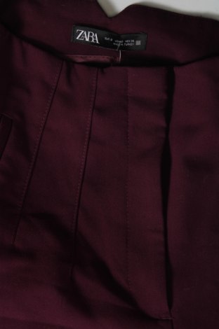 Дамски панталон Zara, Размер XS, Цвят Лилав, Цена 27,00 лв.