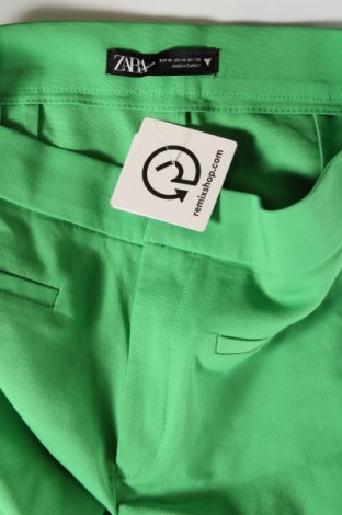 Dámske nohavice Zara, Veľkosť M, Farba Zelená, Cena  5,36 €