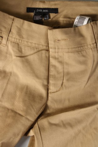 Дамски панталон Zara, Размер L, Цвят Кафяв, Цена 10,80 лв.