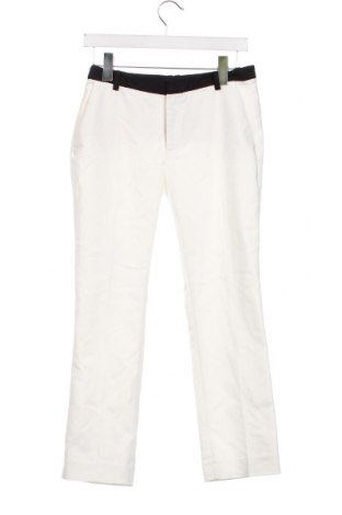 Дамски панталон Zara, Размер S, Цвят Бял, Цена 16,20 лв.