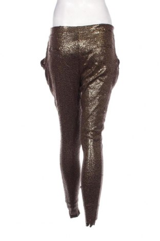 Дамски панталон Zara, Размер S, Цвят Златист, Цена 3,51 лв.