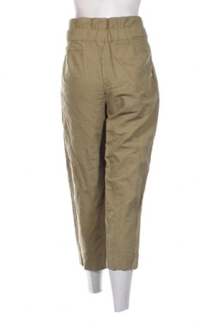 Pantaloni de femei Zara, Mărime S, Culoare Verde, Preț 68,88 Lei