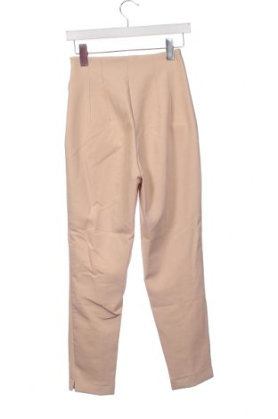 Дамски панталон Zara, Размер XS, Цвят Бежов, Цена 27,00 лв.