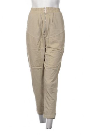 Дамски панталон Zara, Размер S, Цвят Бежов, Цена 16,42 лв.