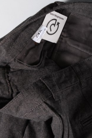 Pantaloni de femei Zara, Mărime M, Culoare Gri, Preț 41,35 Lei