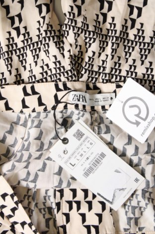 Γυναικείο παντελόνι Zara, Μέγεθος L, Χρώμα  Μπέζ, Τιμή 23,13 €