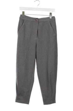 Дамски панталон Zara, Размер XS, Цвят Сив, Цена 27,00 лв.