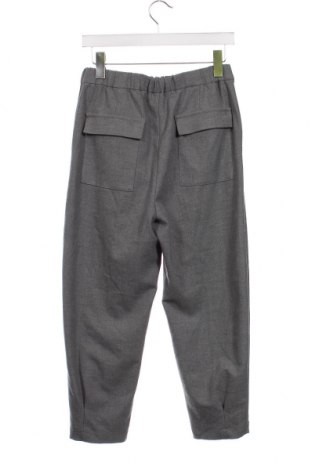 Дамски панталон Zara, Размер XS, Цвят Сив, Цена 15,39 лв.
