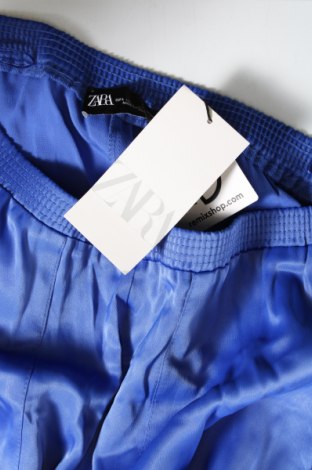 Pantaloni de femei Zara, Mărime M, Culoare Albastru, Preț 158,00 Lei