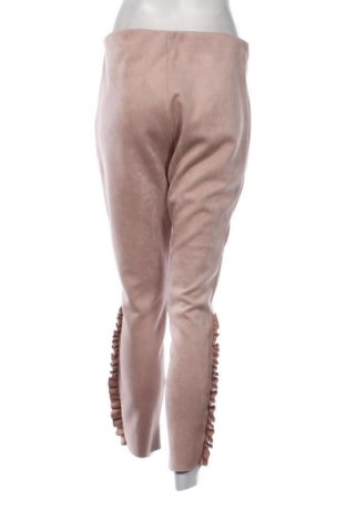 Дамски панталон Zara, Размер L, Цвят Розов, Цена 8,64 лв.