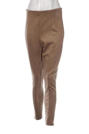 Pantaloni de femei Zara, Mărime L, Culoare Maro, Preț 28,42 Lei