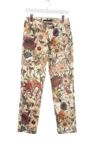 Дамски панталон Zara, Размер XS, Цвят Многоцветен, Цена 27,37 лв.