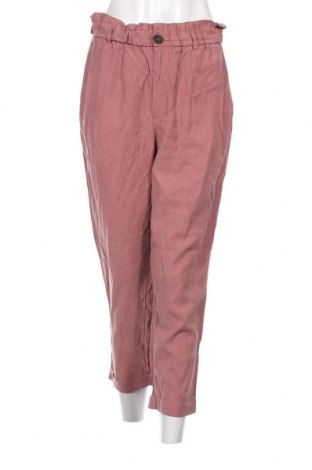Pantaloni de femei Zara, Mărime L, Culoare Mov, Preț 44,41 Lei