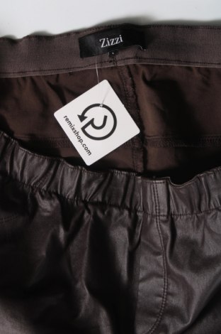 Γυναικείο παντελόνι Zizzi, Μέγεθος XXL, Χρώμα Καφέ, Τιμή 4,45 €