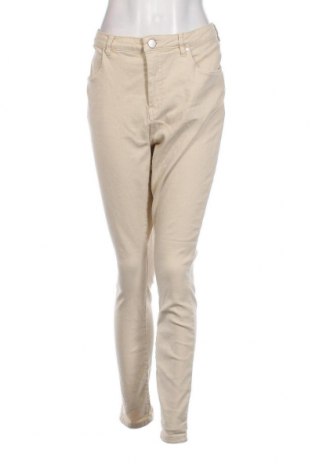 Γυναικείο παντελόνι Zizzi, Μέγεθος XL, Χρώμα  Μπέζ, Τιμή 14,29 €