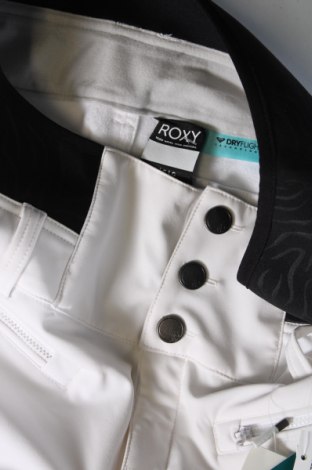 Pantaloni de damă pentru sporturi de iarnă Roxy, Mărime L, Culoare Alb, Preț 299,87 Lei