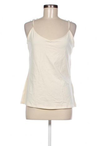 Γυναικείο αμάνικο μπλουζάκι, Μέγεθος XL, Χρώμα Εκρού, Τιμή 5,52 €