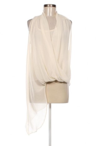Γυναικείο αμάνικο μπλουζάκι, Μέγεθος M, Χρώμα Εκρού, Τιμή 3,39 €