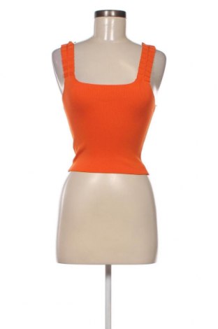 Γυναικείο αμάνικο μπλουζάκι, Μέγεθος S, Χρώμα Πορτοκαλί, Τιμή 4,02 €