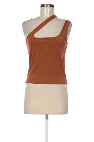 Γυναικείο αμάνικο μπλουζάκι, Μέγεθος L, Χρώμα Καφέ, Τιμή 3,39 €