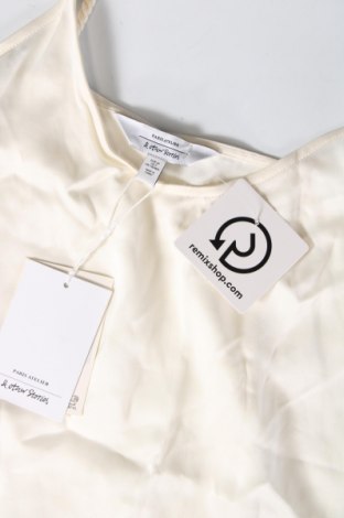 Γυναικείο αμάνικο μπλουζάκι & Other Stories, Μέγεθος XS, Χρώμα Εκρού, Τιμή 15,98 €