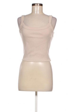 Γυναικείο αμάνικο μπλουζάκι Abercrombie & Fitch, Μέγεθος L, Χρώμα  Μπέζ, Τιμή 19,18 €