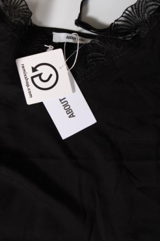 Γυναικείο αμάνικο μπλουζάκι About You, Μέγεθος S, Χρώμα Μαύρο, Τιμή 7,03 €