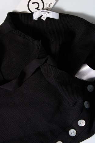 Γυναικείο αμάνικο μπλουζάκι About You, Μέγεθος S, Χρώμα Μαύρο, Τιμή 3,98 €