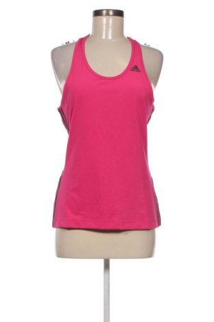 Γυναικείο αμάνικο μπλουζάκι Adidas, Μέγεθος M, Χρώμα Ρόζ , Τιμή 39,69 €