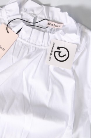 Γυναικείο αμάνικο μπλουζάκι Alba Moda, Μέγεθος M, Χρώμα Λευκό, Τιμή 15,98 €