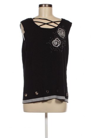 Γυναικείο αμάνικο μπλουζάκι Alison Sheri, Μέγεθος XL, Χρώμα Μαύρο, Τιμή 5,12 €