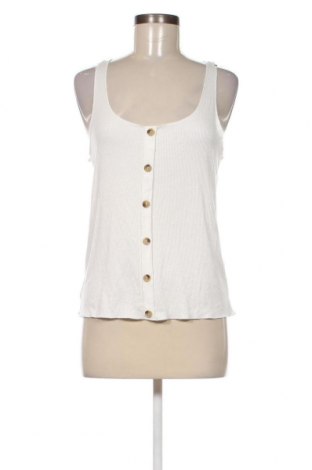 Γυναικείο αμάνικο μπλουζάκι Amisu, Μέγεθος XL, Χρώμα Λευκό, Τιμή 3,99 €