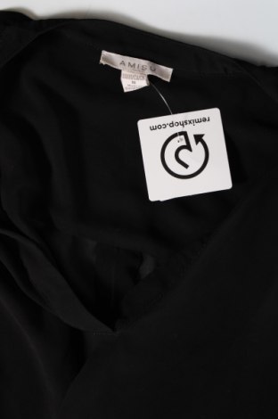 Γυναικείο αμάνικο μπλουζάκι Amisu, Μέγεθος M, Χρώμα Μαύρο, Τιμή 1,67 €