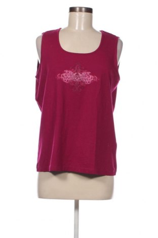 Γυναικείο αμάνικο μπλουζάκι Bianca, Μέγεθος L, Χρώμα Βιολετί, Τιμή 3,80 €