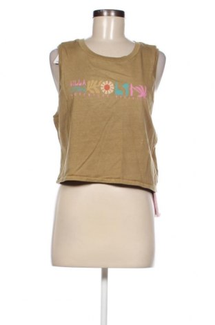 Γυναικείο αμάνικο μπλουζάκι Billabong, Μέγεθος M, Χρώμα Πράσινο, Τιμή 15,98 €