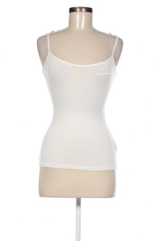 Γυναικείο αμάνικο μπλουζάκι Camaieu, Μέγεθος XS, Χρώμα Λευκό, Τιμή 5,19 €