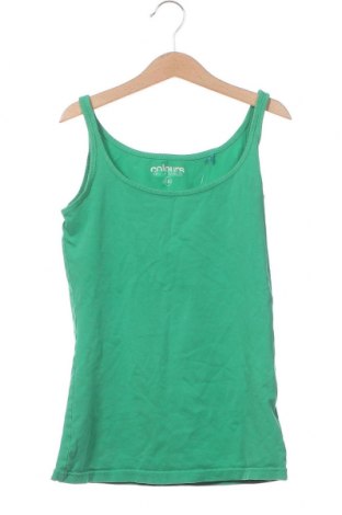 Γυναικείο αμάνικο μπλουζάκι Colours Of The World, Μέγεθος XXS, Χρώμα Πράσινο, Τιμή 3,59 €