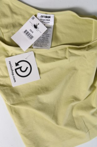 Damska koszulka na ramiączkach Cotton On, Rozmiar XS, Kolor Żółty, Cena 31,90 zł