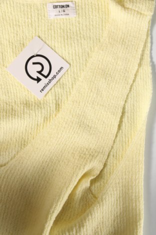 Damska koszulka na ramiączkach Cotton On, Rozmiar L, Kolor Żółty, Cena 14,55 zł