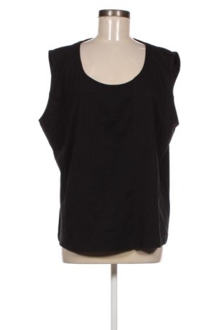Γυναικείο αμάνικο μπλουζάκι Delmod, Μέγεθος XXL, Χρώμα Μαύρο, Τιμή 3,76 €