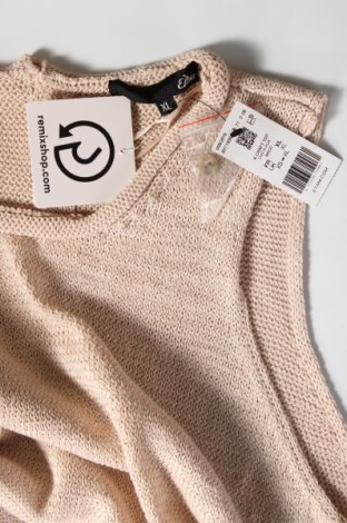 Γυναικείο αμάνικο μπλουζάκι Etam, Μέγεθος XL, Χρώμα  Μπέζ, Τιμή 9,59 €