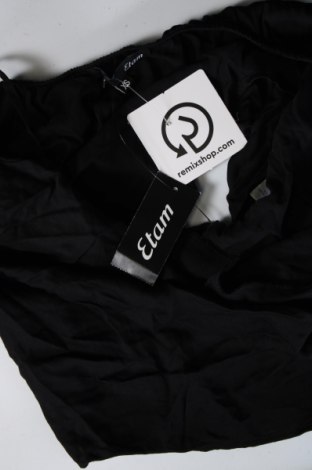 Γυναικείο αμάνικο μπλουζάκι Etam, Μέγεθος XS, Χρώμα Μαύρο, Τιμή 5,75 €