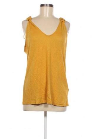 Γυναικείο αμάνικο μπλουζάκι Etam, Μέγεθος XL, Χρώμα Κίτρινο, Τιμή 15,98 €