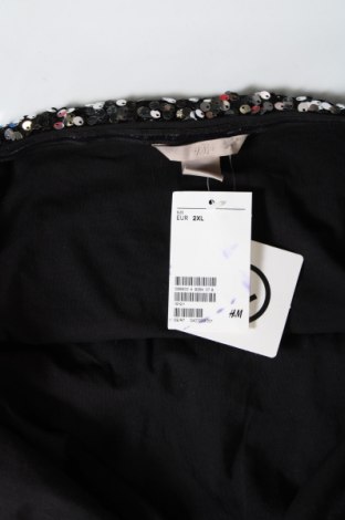 Γυναικείο αμάνικο μπλουζάκι H&M, Μέγεθος XXL, Χρώμα Ασημί, Τιμή 7,74 €