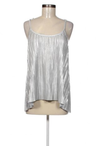 Γυναικείο αμάνικο μπλουζάκι H&M, Μέγεθος S, Χρώμα Ασημί, Τιμή 3,99 €