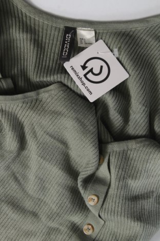 Damska koszulka na ramiączkach H&M Divided, Rozmiar L, Kolor Zielony, Cena 20,37 zł
