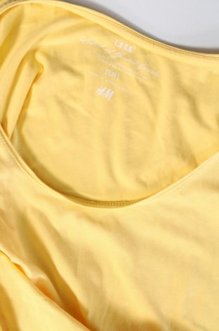 Tricou de damă H&M L.O.G.G., Mărime M, Culoare Galben, Preț 18,85 Lei