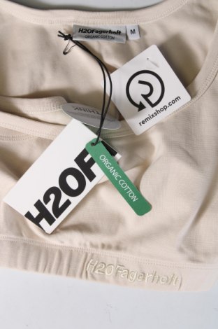 Damska koszulka na ramiączkach H2OFagerholt, Rozmiar M, Kolor Beżowy, Cena 49,58 zł