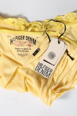Γυναικείο αμάνικο μπλουζάκι Hilfiger Denim, Μέγεθος S, Χρώμα Κίτρινο, Τιμή 11,04 €
