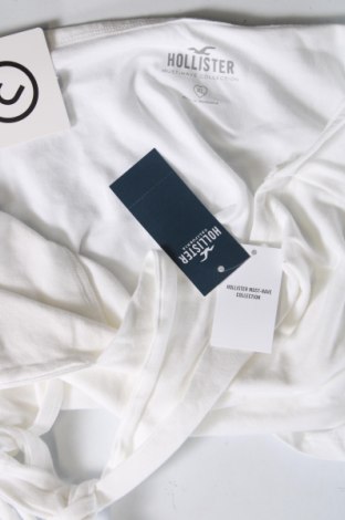 Γυναικείο αμάνικο μπλουζάκι Hollister, Μέγεθος XL, Χρώμα Λευκό, Τιμή 6,39 €